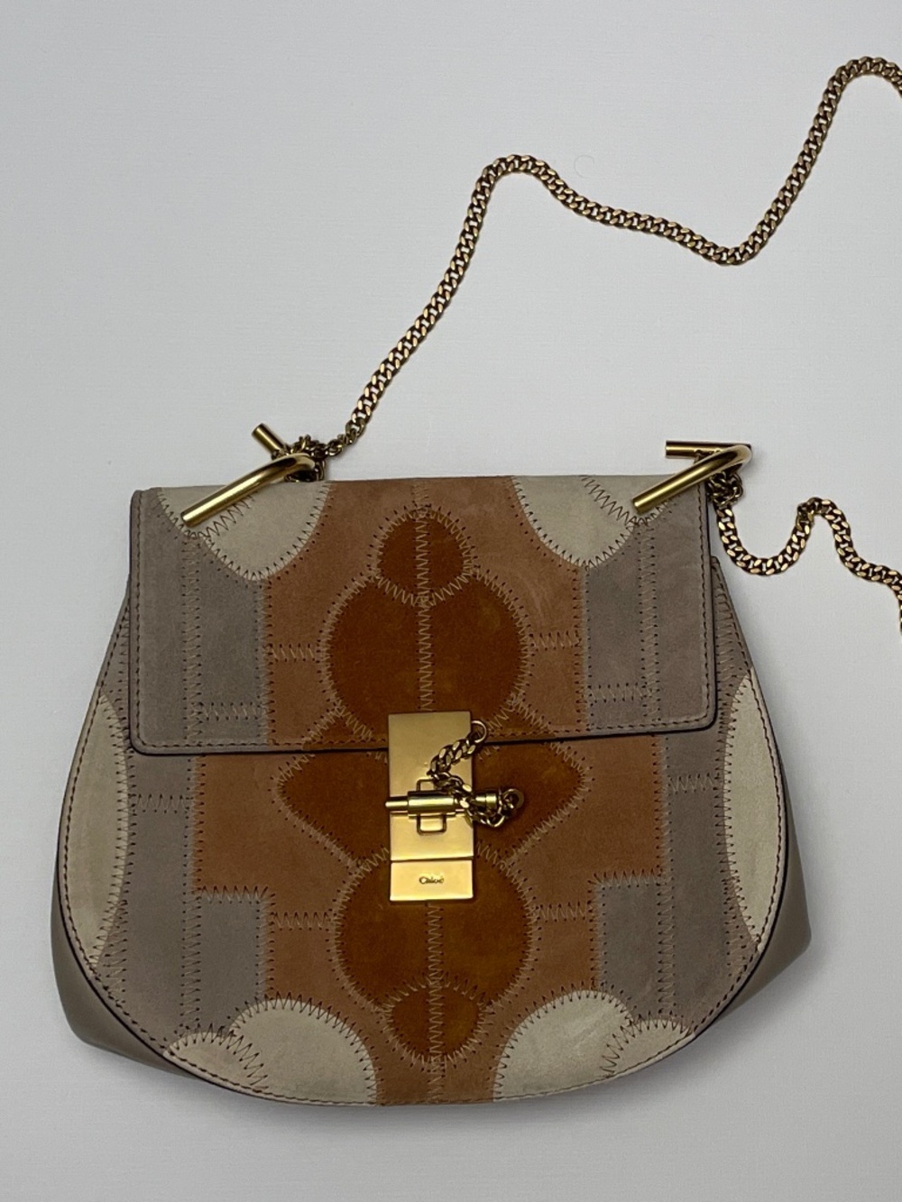 Chloe Drew Patchwork Shoulder bag